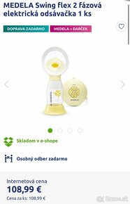 Medela Swing flex 2 fázová elektrická odsávačka - 3