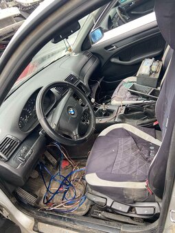 Lacno rozpredám BMW E46 na náhradné diely - 3