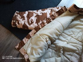 Páperova bunda zimná vzor 97 púšť - 3