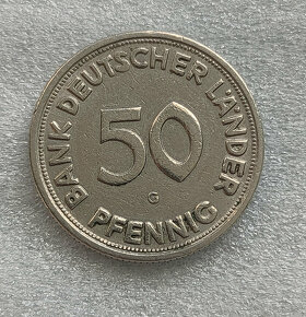 vzacne mince Nemeckej Spolkovej Republiky (BRD/NSR) - 3