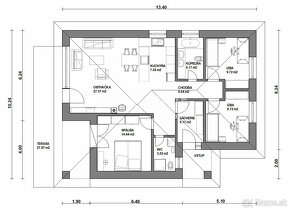 PRESVETLENÝ MODERNÝ BUNGALOV - 3