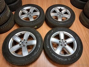 Predam Original elektrony Volkswagen 5x112 R17 a zimne pneu - 3