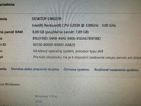 Počítač Dell 7010.Intel Pentium 2x2,90GHz.8gb ram.120gbSSD - 3