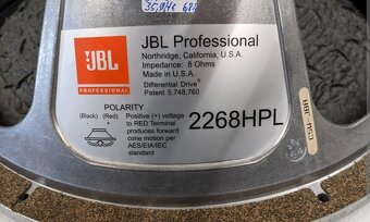 JBL 2268HPL 18" - 3