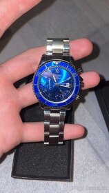 Predám - pánske hodinky NotionR (strieborno-modré), (nové) - 3