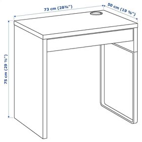 Pracovný stôl IKEA MICKE - 3