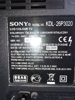 Televízor SONY - 3