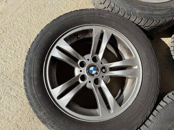 17" hliníkové disky z BMW X3, 5x120 rozteč, zimné 235/55 R1 - 3