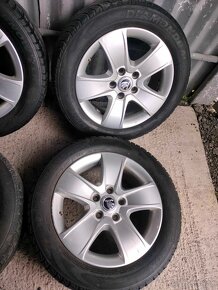 4ks alu disky orig. Škoda 5x112 r16 - 3