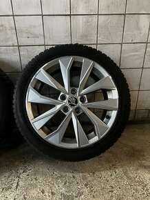 5x100 mm R16 Skoda 205/45 R16 zimne - 3