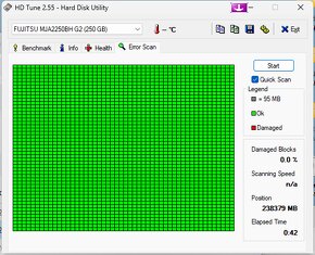 Notebookovy HDD 250GB 2.5" - 3