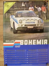 Predám, plagáty, rallye, programy, Bohemia, Škoda. - 3