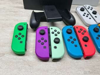 Nintendo Switch Oled (Joy-Con, Dock, držiak na joycony) - 3