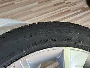 Predam 1 kus obute koleso.  Pneu BRIDGESTONE TURAZNZA LETNA - 3