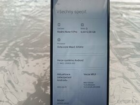 Mobilní telefon Xiaomi Redmi Note 9 Pro 128GB / 6GB RAM - 3