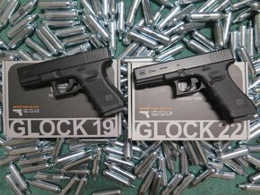 Predám nový tréningový pištoľ Glock 19 kal. 4,5 mm CO2 - 3