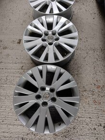 4ks alu disky orig. Mazda 5x114 R17 - 3