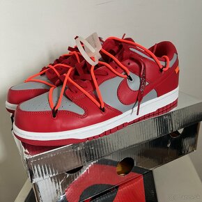 Off White Dunk University Red 46 - 3