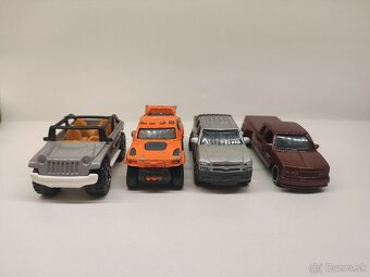 Autíčka Offroad Pickup Matchbox Hot Wheels - 3