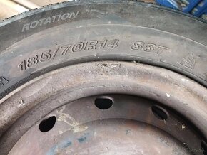 Predam zimne pneumatiky Peugeot Partner.185/70r14 - 3