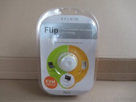 Belkin Flip F1DF102P KVM switch pre 2 počítače na 1 monitor - 3