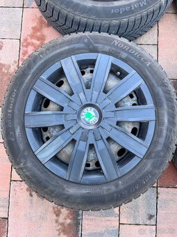 Plechové disky Skoda - 6Jx15- ET-43–5x100 - 3