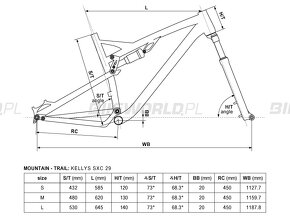 Bicykel Kellys TYKE 30 29" M 2x11 - celoodpružený TubeLess - 3