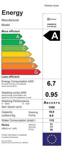 Predám práčku so sušičkou Electrolux PerfectCare 800 - 3