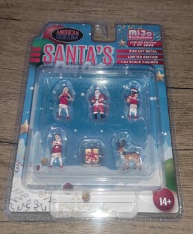 1:64 vianočné figúrky Santa - 3