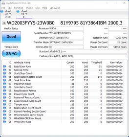 #51 - Disk 2TB Western Digital SATA 7200RPM 3,5" - 3