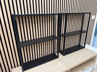 IKEA ENHET Nástenný rám s policami, antracit, 60x15x75 cm - 3