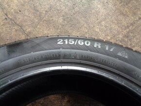 215/60R17 CONTINENTAL zimnne PNEUMATIKY - 3