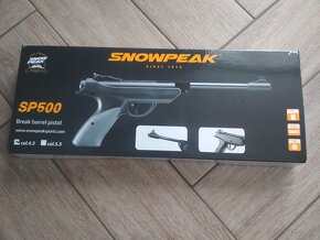 Vzduchová pištoľ Snowpeak SP500 kaliber 4,5 aj 5,5mm -nová - 3