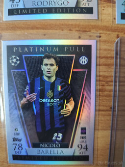 Futbalové kartičky Match Attax 2024/25 - Platinum pull - 3