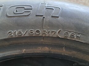 Letne pneu. BFGoodrich 215/60 R17 - 3