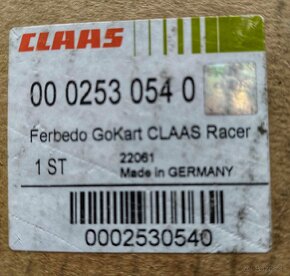 CLAAS RACER detská šlapacia kára - 3