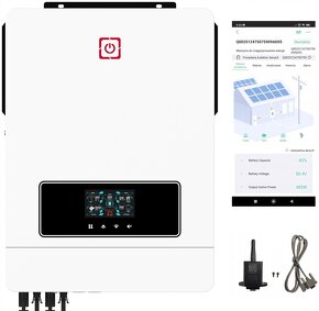 Predám nový hybridný menič Easun 10Kwh s WIFI - 3