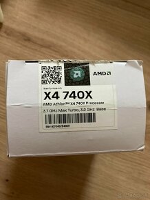 AMD Athlon X4 740X 3.7GHz Max Turbo, 3.2GHz Base s Box Chlad - 3