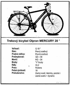 Pánsky bicykel Olpran Mercury 28" - 3