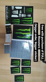 Monster Energy plechovky PLNÉ - 3