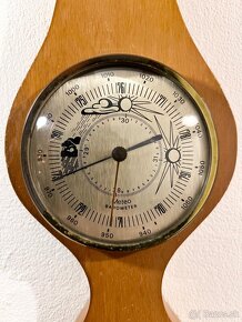 Dreveny Barometer - 3