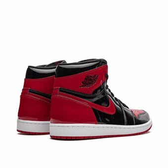 Jordan 1 High Patent Bred Novy - 3