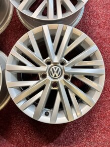 5x112 R16 originál alu disky Volkswagen T-Roc - TOP STAV - 3