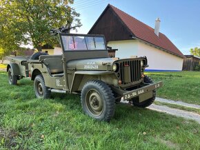 Ford Jeep Willys GPW i s trailerem 4x4  (Bantam USA) - 3