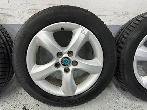 Original Škoda disky 5x100 r15 + nové pneu 195/55 r15 - 3