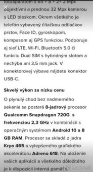 Mobilný telefón Realme 7 PRO, všetky info na fotkách - 3