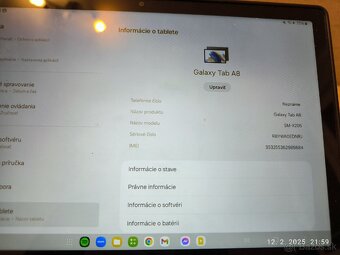 Predám tablet Samsung Galaxy Tab A8 32GB s príslušenstvom - 3