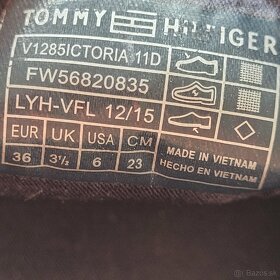 obuv  Tommy Hilfiger  veľkosť 35 -36 - 3