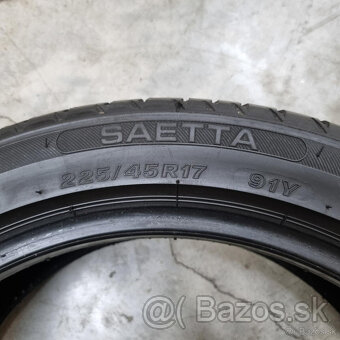 Letné pneumatiky 225/45 R17 SAETTA DOT1218 - 3