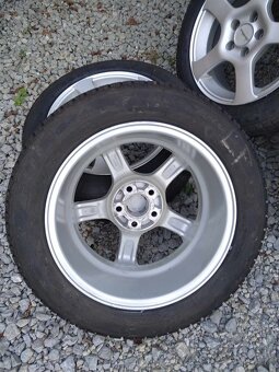 Alu 5 x 100 15 + zimné pneu 185/60 R 15. - 3